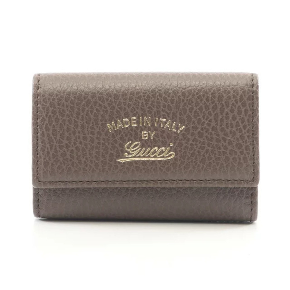 Gucci Swing Case Leather Accessory Gray